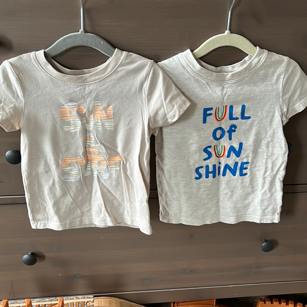 Cat & Jack shirts 18months